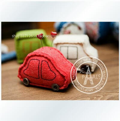 小汽车针插！好可爱！