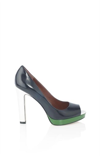 Marc By Marc Jacobs 2012spring Graphic Peep Toe Pump