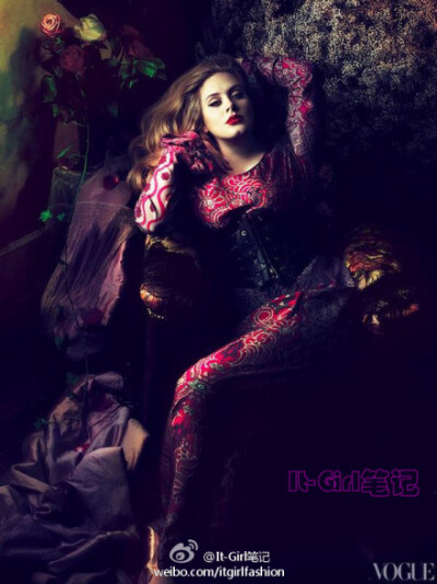 Adele for Vogue USA March 2012