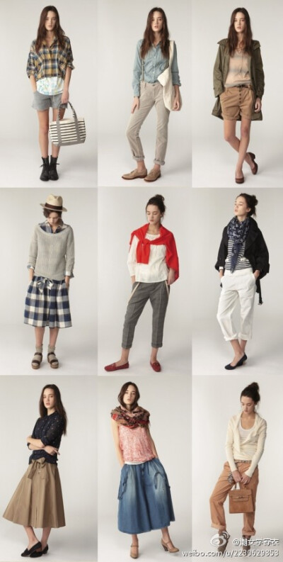 Lookbook from journal standard 2012春季新款，JS每季的搭配都好喜欢