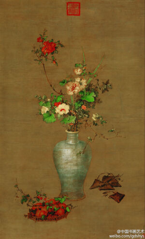 清 郎世宁 作品 --- 郎世宁具有坚实的写实功力，流畅地道的墨线，一丝不苟的层层晕染，外加颜色运用，中西合璧，焕然一新，以其独创的新画体博得了皇帝的赏识和信任。其真迹目前以每平方尺260万元的价格高居中国古代绘画拍卖指数排名的榜首。