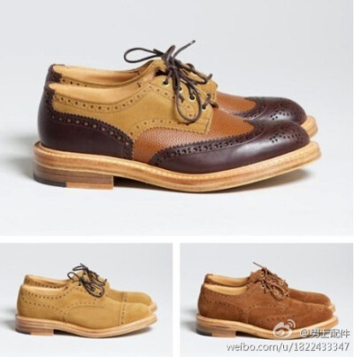 Tricker’s x Superdenim derby shoe collection~！！