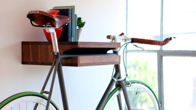 the bike shelf