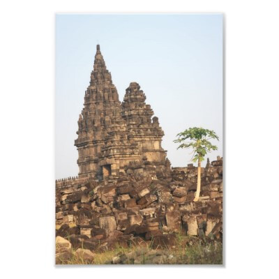 Prambanan 的印度教寺庙。