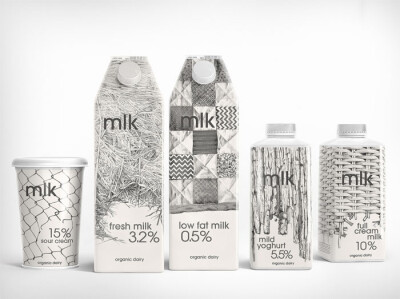 MLK是俄罗斯的一个小型牛奶品牌，其独特之处在于他们的自然耕作模式——家庭农场，完全按传统方式生产。为使MLK区别于其它乳品品牌，接手此案的Depot WPF设计公司深入农场体验，最后决定用小奶场中的常见事物来表现…