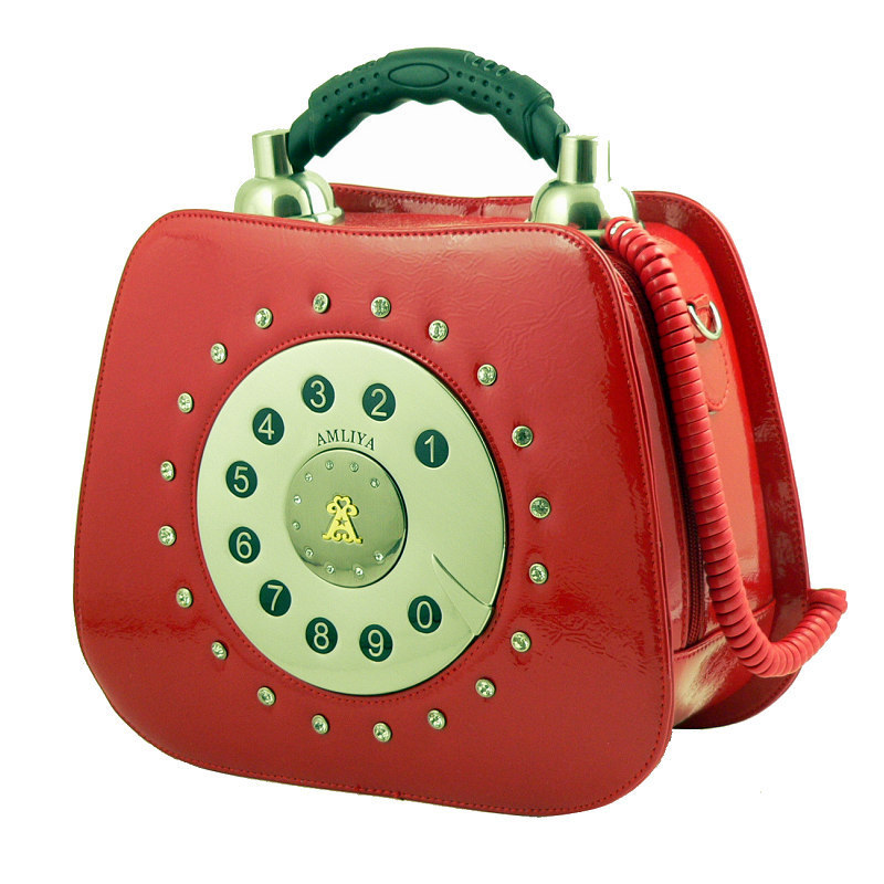 时尚复古电话包