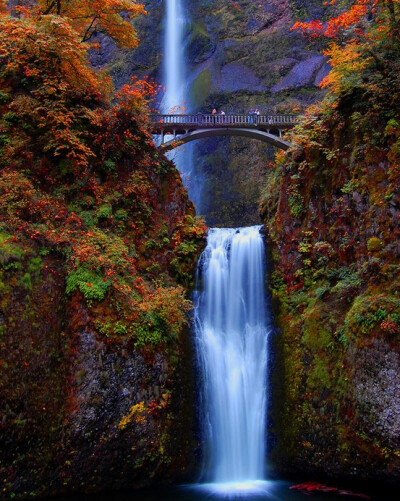 Multnomah Falls, Oregon. From Mary @ pinterest