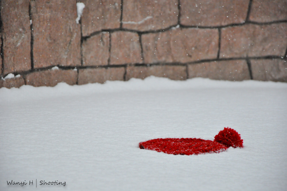 A new world covered by snow