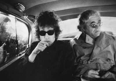 Bob Dylan & Albert Grossman London 1966