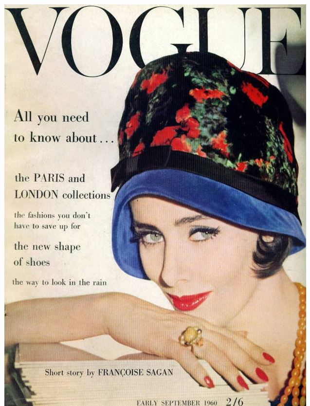 Maggie Eckhardt Vogue UK Sept. 1960