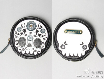 Loungefly 骷髅零钱包，骷髅搭上复古，震撼到爆！