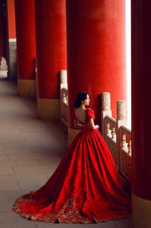 中国红，优雅~