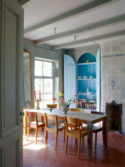 荷兰乡村风格的怀旧农舍~~ 大爱~~