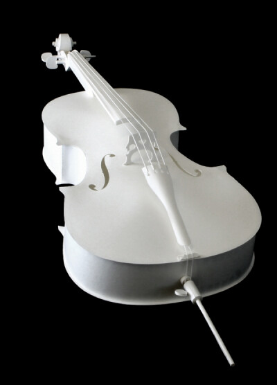 paper craft violin