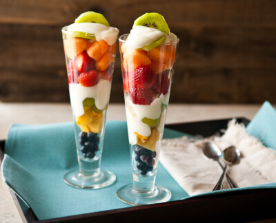 Layered Fruit & Yogurt Salad