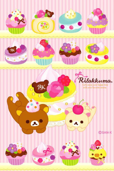 Rilakkuma 主屏壁紙