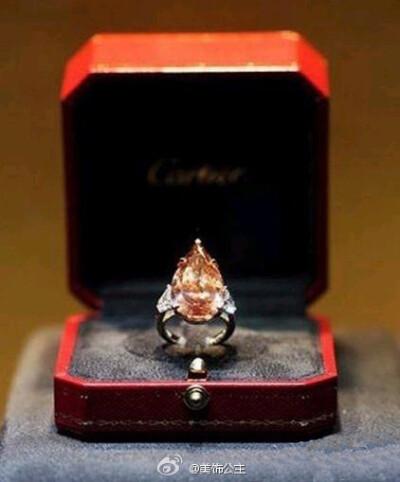 Cartier23克拉橙戒