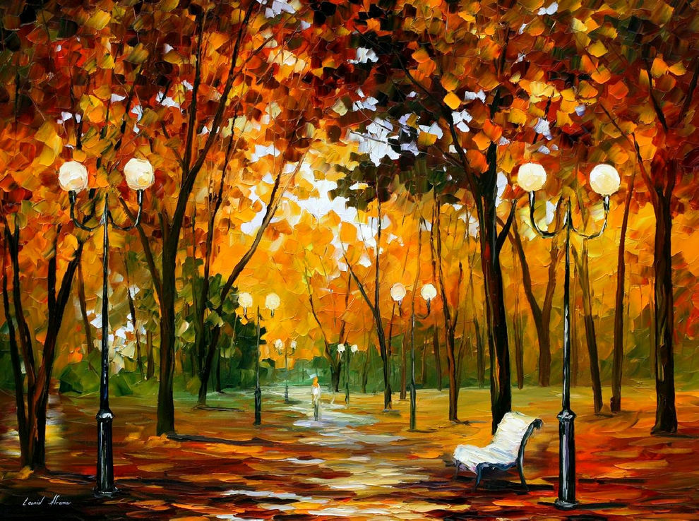 LeonidAfremov 油画