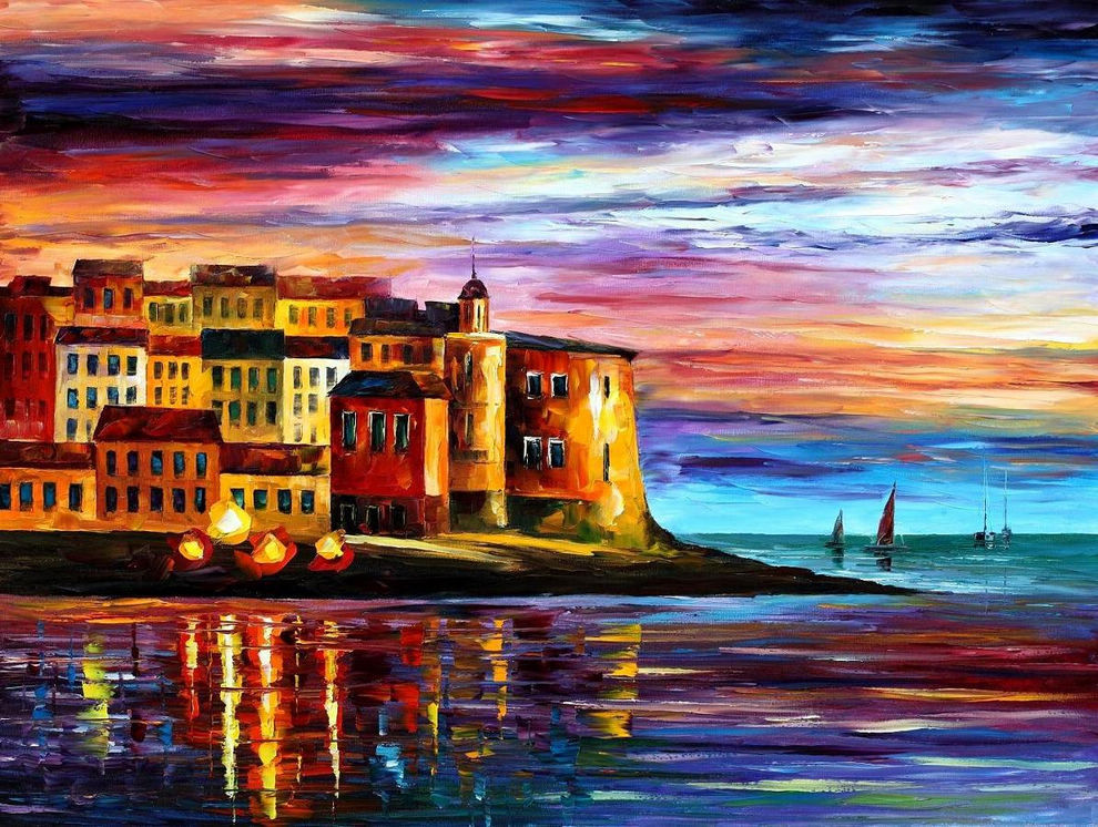 LeonidAfremov 油画