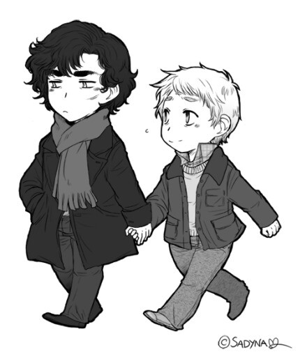 多有爱的sherlock&john