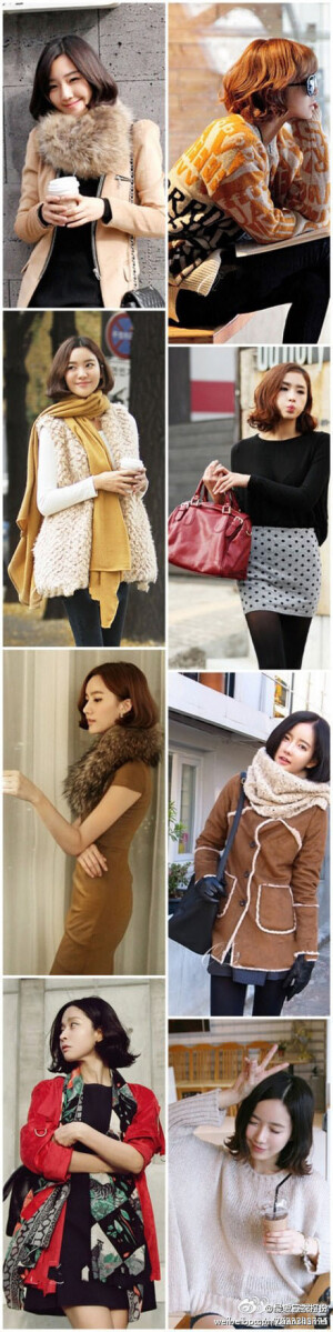 心动の搭配系列····短发的魅力