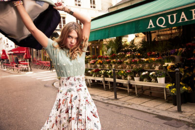 Léa Seydoux by Eric Guillemain for ASOS April 2012