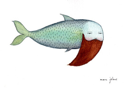 Fish with beard