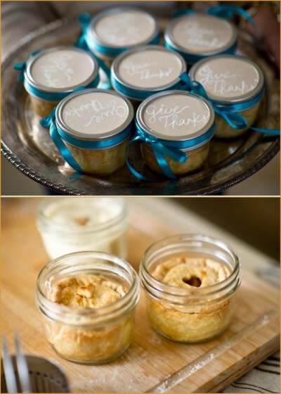 DIY Mason Jars Tiny Pies