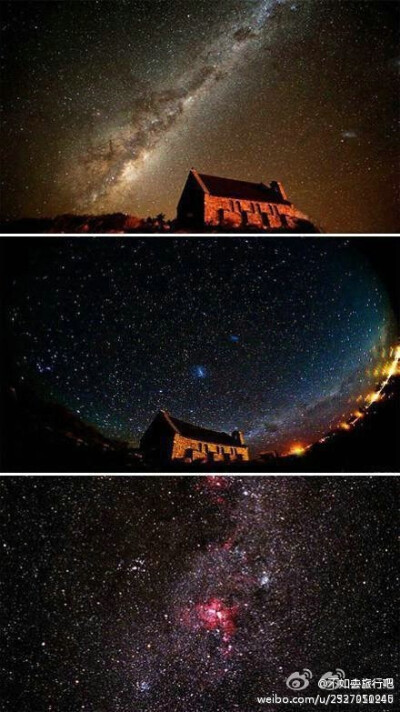 这是全世界星空最美的地方——新西兰的小镇特卡波，它将成为世界上第一个“星空自然保护区”
