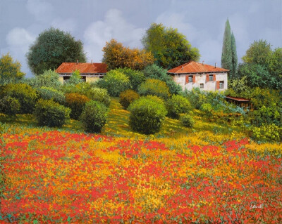 Guido Borelli 欧洲风景油彩 II