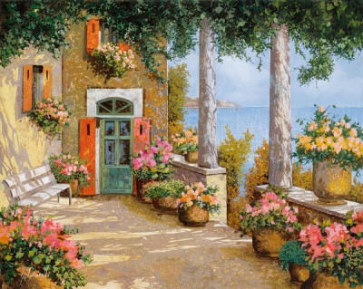 Guido Borelli 欧洲风景油彩 II