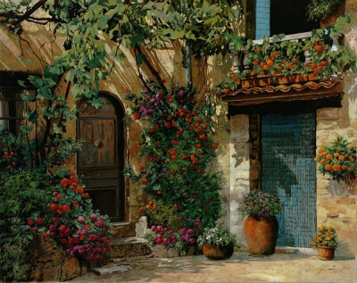 Guido Borelli 欧洲风景油彩 II