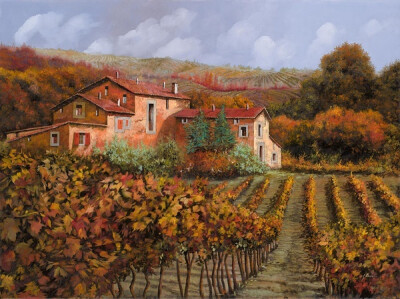 Guido Borelli 欧洲风景油彩 II