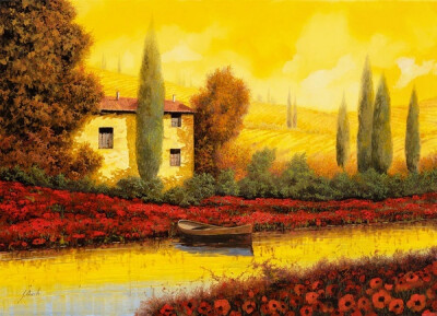 Guido Borelli 欧洲风景油彩 II