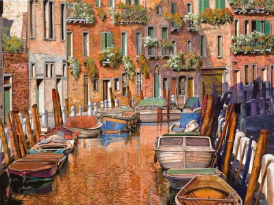 Guido Borelli 欧洲风景油彩 II