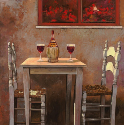 Guido Borelli 欧洲风景油彩 III