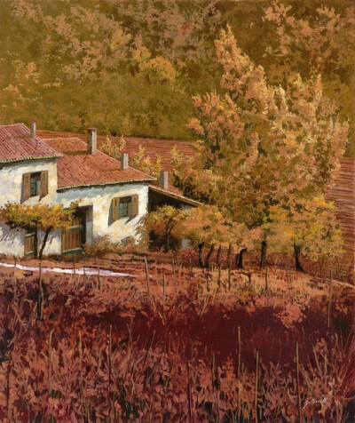 Guido Borelli 欧洲风景油彩 III