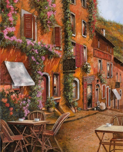 Guido Borelli 欧洲风景油彩 III