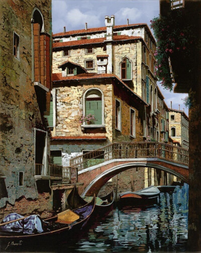 Guido Borelli 欧洲风景油彩 III