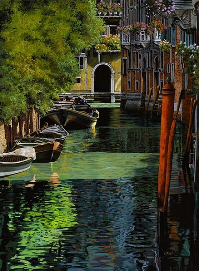 Guido Borelli 欧洲风景油彩 III