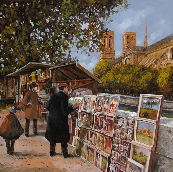 Guido Borelli 欧洲风景油彩 I