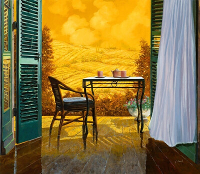 Guido Borelli 欧洲风景油彩 I