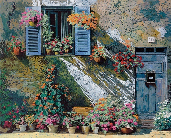 Guido Borelli 欧洲风景油彩 I