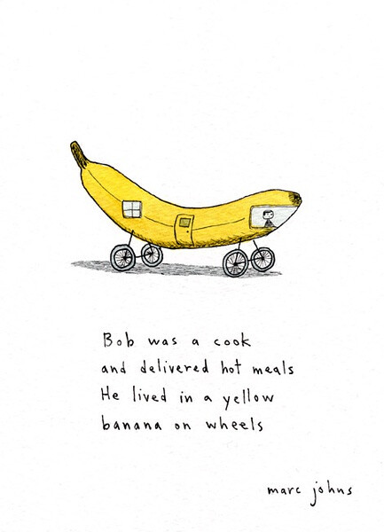 banana on wheels