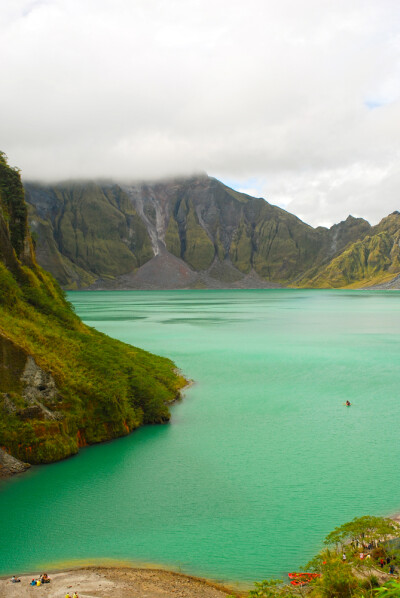 睡吧Pinatubo火山