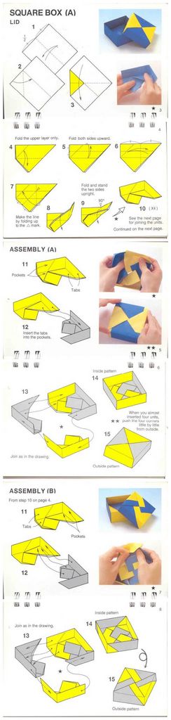 Quick And Easy Origami Boxes~