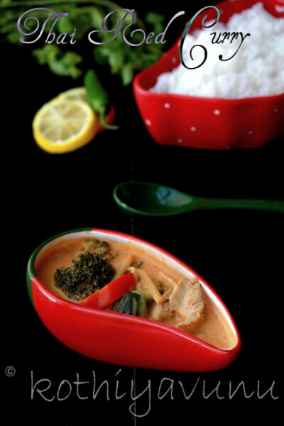 Kothiyavunu.com: Thai Red Curry