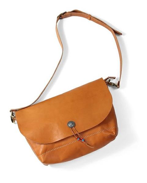 Hand made Leather shoulder bag