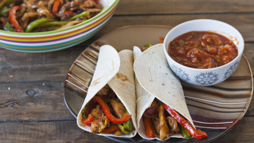 Easy Chicken Fajitas