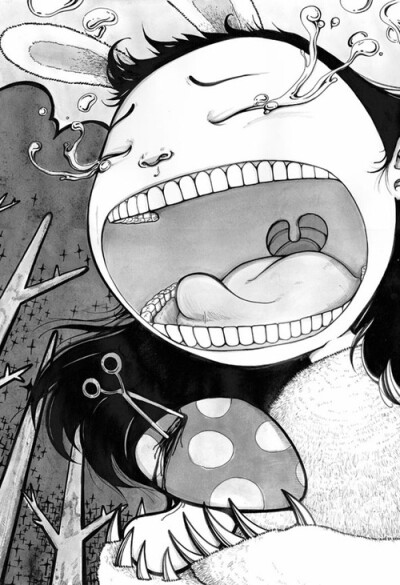 单色调的黑白灰